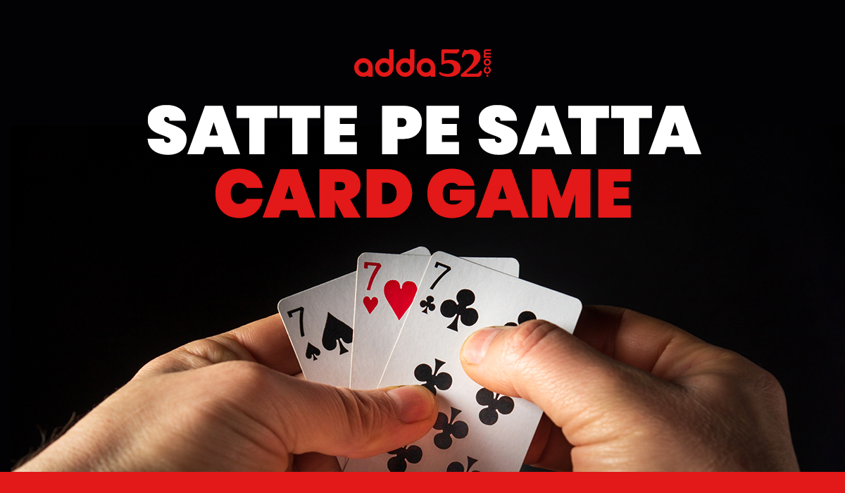 Satte pe Satta Card Game